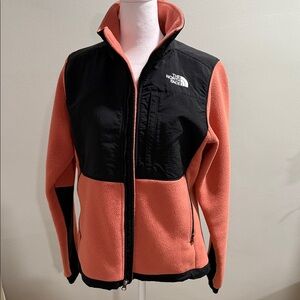 The North Face Women's Black and Orange Jacket